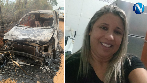 Corpo encontrado em carro incendiado pode ser de servidora do Hospital Roberto Silvares